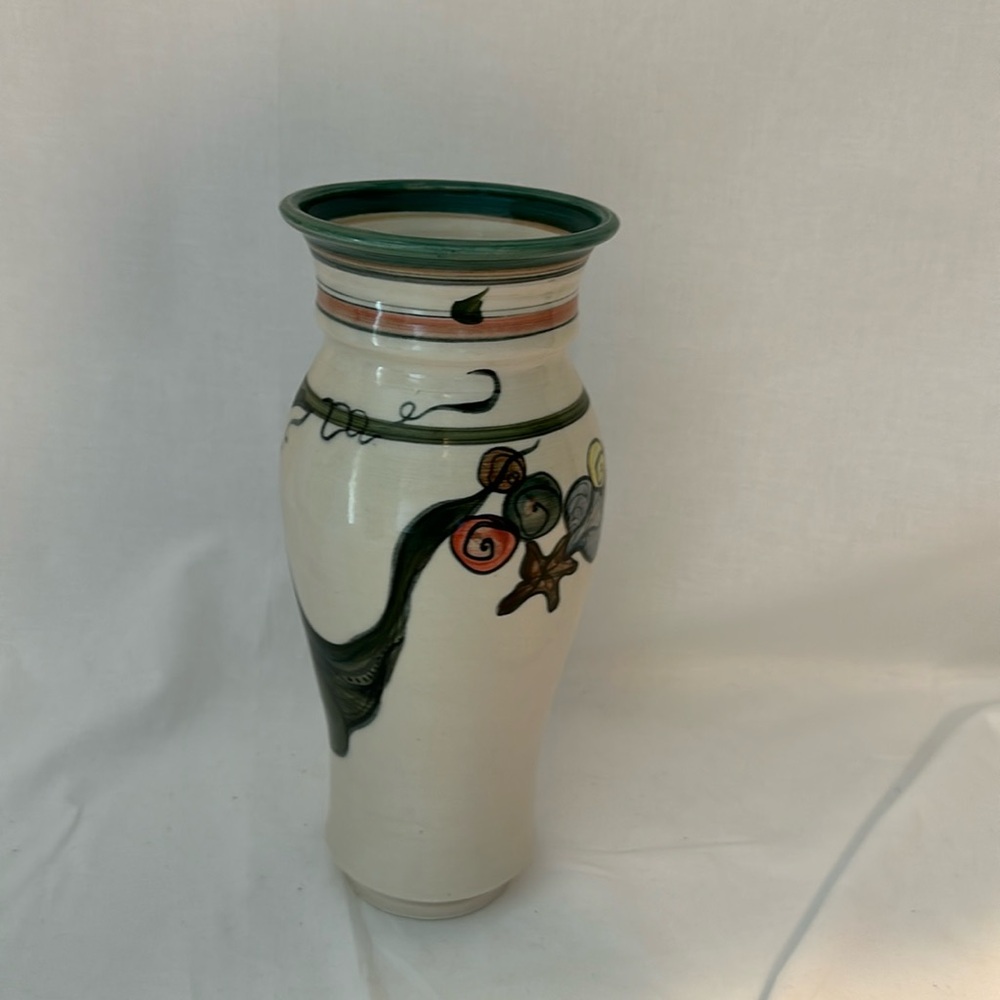 N R Salomon pottery vase